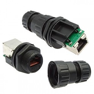 SZC-19-RJ45 IP68, Разъём герметичный SZC-19-RJ45 ip68, 1 А