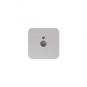 Розетка телевизионная TV ОП Blanca коннектор с изолир. пластиной бел. SE BLNTA000011