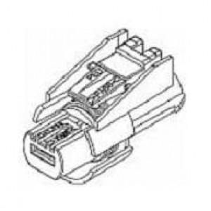 15326120, Автомобильные разъемы 1P FM BLK CONN ASSY MP 800 SERIES 60AMPS