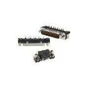 CD44S13E4RX09LF, Соединители с высокой плотностью контактов D-Sub DSUB RA PIP STB 44SKT