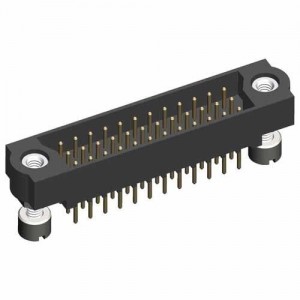 M83-LMT2M3N27-0000-000, Проводные клеммы и зажимы Datamate J-Tek 3-Row Male Vertical 4.5mm Throughboard Connector, gold, jackscrews + 5mm board mount, 3 x 9 contacts (27)