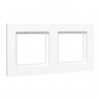 2 - местная рамка, IP44, белая, пластик Эпика EKF UP1-FPW-02-44