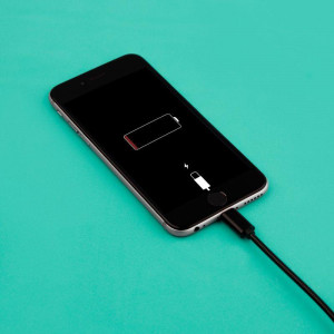 Шнур USB-Lightning, для iPhone,PVC,1метр, черный