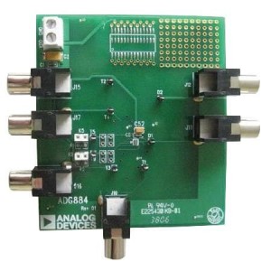 EVAL-ADG884EBZ, Средства разработки интегральных схем (ИС) переключателей EVAL BRD ADG884