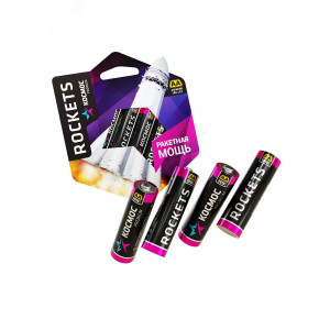 Элемент питания алкалиновый AA/LR6 Kosmos premium ROCKETS (блист.4шт) KOSLR6ROCKETS4BL