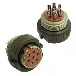 РС7ТВ розетка, Соединитель цилиндрический низкочастотный