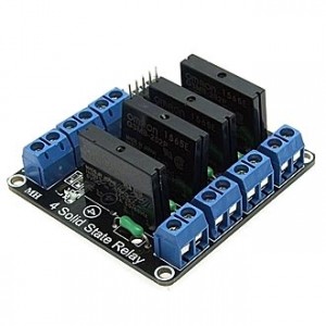 4-CH 5V SOLID-STATE RELAY(RED)