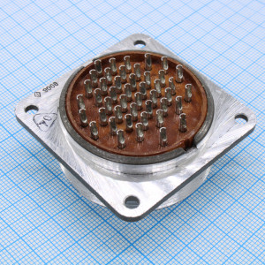 2РМДТ42Б45Ш5В1В, Соединитель цилиндрический низкочастотный малогабаритный