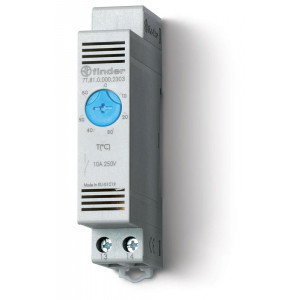 Термостат щитовой для включения охлаждения диапазон температур -20… + 40град. С 1NO 10А модульный 17.5мм IP20 7T8100002301