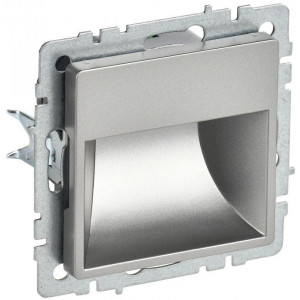 Подсветка светодиодная BRITE встраив. ПЛ20-БрС сталь BR-FL20-K46