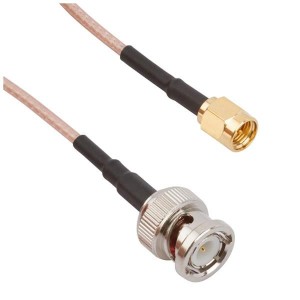 245101-01-36.00, Соединения РЧ-кабелей BNC St Plug to SMA Strt Plug RG316 36in