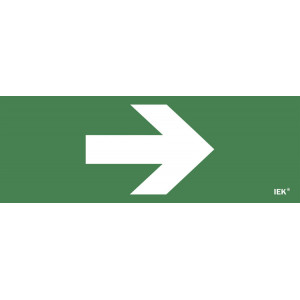 Этикетка самокл. 280х100мм "Направляющая стрелка" LPC10-1-28-10-STR