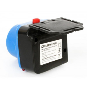 Фонарь аккумуляторный налобный LED5375 LED 0.4Вт 2 режима 220В пластик. голуб. (бокс) 14252