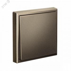 ARTGALLERY 1-клавишный ВЫКЛЮЧАТЕЛЬ, 10АХ, механизм, быстрозажимные клеммы, МОККО GAL000611S