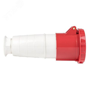 Розетка кабельная 63А 380В 3P+РЕ+N IP67 (235) ps-235-63-380