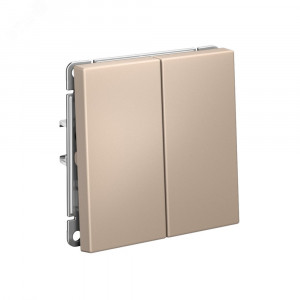 Переключатель 2-кл. ArtGallery (сх. 6/2) 10AX механизм песочн. SE GAL001265