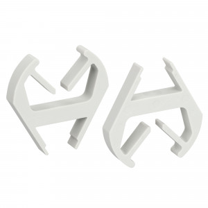 Держатель POR-F 019183, Держатель профиля POR-F, устанавливается внутри трубы Ф42мм (внутренний диаметр). В пакете 2 держателя, цена за 1 держатель. Для 500 мм профиля нужно 2 держателя, для 1000 м профиля - 3 держателя.