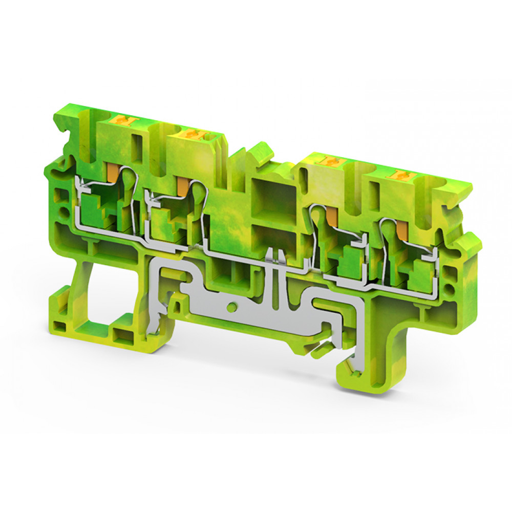 Изображение товара Заземляющая клемма CPG2.5/4 с 4 точками подключения