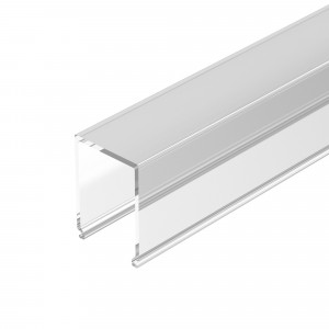 Экран ARH-WIDE-(B)-H20-2000 RCT Clear-PM 018817, Объемный прозрачный прямоугольный экран к профилям ARH-WIDE-H20, ARH-WIDE-B-H20.