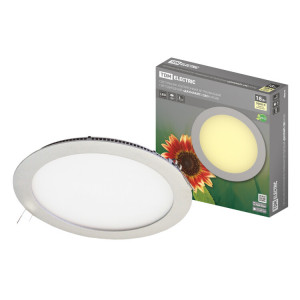 Светильник ультратонкий встраиваемый светодиодный "Даунлайт" СВО (хром) 18 Вт 3000К SQ0329-0015