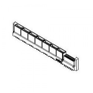 46114-1020, Сверхмощные разъемы питания LPH VERT. ASSY W GUI W GUIDES 10PX20S CKT
