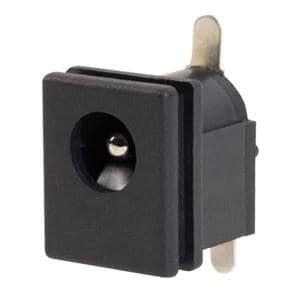 PJ-015BH-SMT-TR, Соединители питания для постоянного тока power jack, 2.5 x 5.5 mm, vertical, SMT, high current, 1 switch, T&R package