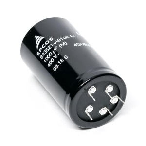 B43525B9687M, 4-х выводные под пайку, компактные 680uF 400V 105°C 40x50