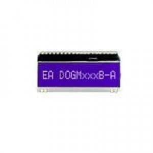 EA DOGM081B-A, Модули сивольных ЖК-дисплеев и комплектующие STN(-) Transmissive Blue Background
