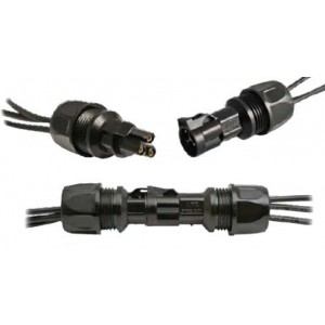 PS3T20-2X, Сверхмощные разъемы питания 3P MPL SEALING GLAND WIRE RANGE .75-1.5mm