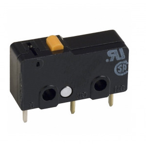 SS5D, Микропереключатель кнопочный ON-(ON), до 5 А 125VAC монтаж в отверстие