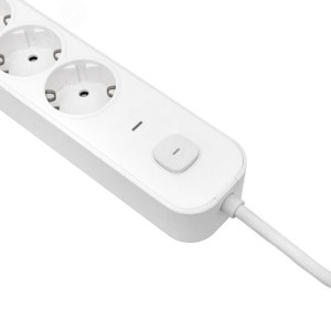 Удлинитель LUX 5 гнезд 2USB 2,4А+2type-C 1,5 метра 1,5мм2 EKF