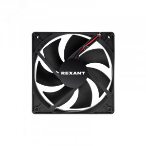 RX 12025MS 24VDC, Вентилятор 24В 120х120x25 2200 об/мин, 125.4м3/час, 35дБ, подшипник скольжения, тип вывода - провод