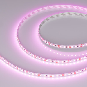 Лента RT-A120-8mm 12V Pink (9.6 W/m, IP20, 2835, 5m) 015897(2), Светодиодная лента RT-A120, открытая. Светодиоды 2835, 120 шт/м (600 шт на 5 м), белая плата, ширина 8 мм, скотч 3M. Цвет РОЗОВЫЙ, угол 120°. Питание 12V, мощность 9.6 Вт/м (48 Вт на 5 м). Размеры 5000x8x1.5 мм. Мин. отрезок 25 мм, 3 светодиода. Цена за 1