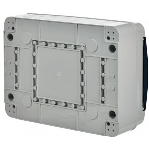 Корпус пластиковый КМПн-12 IP65 черн. прозр. дверь TEKFOR TF5-KP72-N-12-65-K03-K02