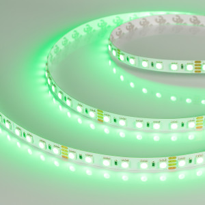 Лента RT-B84-10mm 24V RGB (21 W/m, IP20, 5060, 5m) 021475(2), Светодиодная лента RT-B84, открытая. Светодиоды 5060, 84 шт/м (420 шт на 5 м), белая плата, ширина 10 мм, скотч 3M. Цвет RGB, угол 120°. Питание 24V, мощность 21 Вт/м (105 Вт на 5 м). Размеры 5000x10x2.2 мм. Мин. отрезок 71.4 мм, 6 светодиодов. Цена за 1