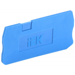 Заглушка для КПИ 3в-1,5/2,5 3 вывода синяя YZN11D-3-ZGL-002-K07