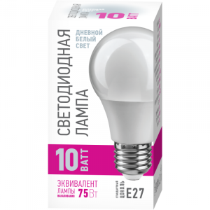 Лампа светодиодная 90 117 OLL-A55-10-230-6.5K-E27-PROMO 90117