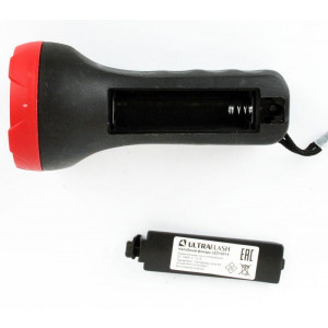 Фонарь LED16014 1 + 4SMD LED 2 реж. 1XR6 пласт блист-пакет 14253