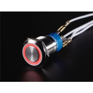 3426, Принадлежности Adafruit  Rugged Metal On/Off Switch - 19mm 6V RGB On/Off