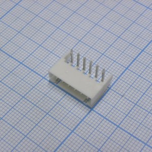 XH 06MRk 2.5mm формованный, вилка в плату формованная