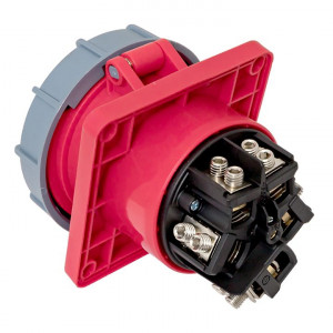 Розетка стационарная внутренняя угловая 4452 3Р+РЕ+N 125А 380В IP67 PROxima ps-4452-125-380