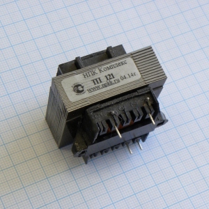 ТП-121- 4, Трансформатор питания для печатного монтажа 220/11.2В-0.4А