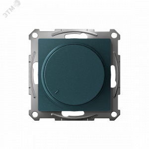 ATLASDESIGN СВЕТОРЕГУЛЯТОР (диммер) повор-нажим, LED, RC, 400Вт, мех., ИЗУМРУД C3(5) ATN000823