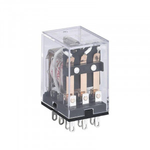 Реле промежуточное JZX-22F(D) 4 конт. с инд. LED 3А 220В AC 285448