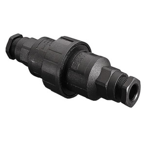 PX0777/CAT6ASTP, Стандартный цилиндрический соединитель In-Line Sealed Cbl Joinr STP CAT6a RJ45