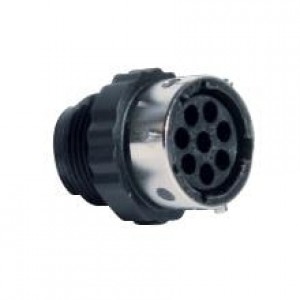 UTG1103P, Стандартный цилиндрический соединитель 3P Pin Receptacle Cable Mount Size 10