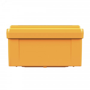 Коробка пластиковая FS с гладкими стенками и клеммниками, IP56, 100х100х50 мм, 5р, 450V, 10A, 6 мм2 FSB10506