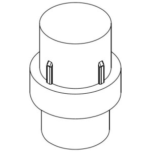 PLP1-10MM, Светодиодные трубки 3mm Round Lens 10mm Rigid Lite Pipe