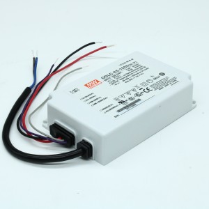 ODLC-65-1050, AC-DC, 65.1Вт, вход 180…295В AC, 47…63Гц/254…417В DC, ККМ, выход 46…62В/1050мА, изоляция 3750В AC, в кожухе 121х77х28.5, -20…+85°С (корпус), димминг 0...10 В/ШИМ