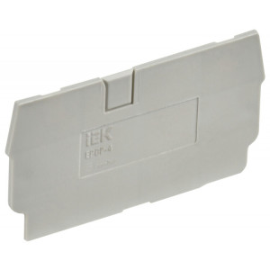 Заглушка для CP 4мм2 серая YCT20-00-K03-004-ZGL